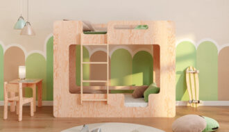 Le lit cabane 80×160 : un espace évolutif entre sommeil et imagination