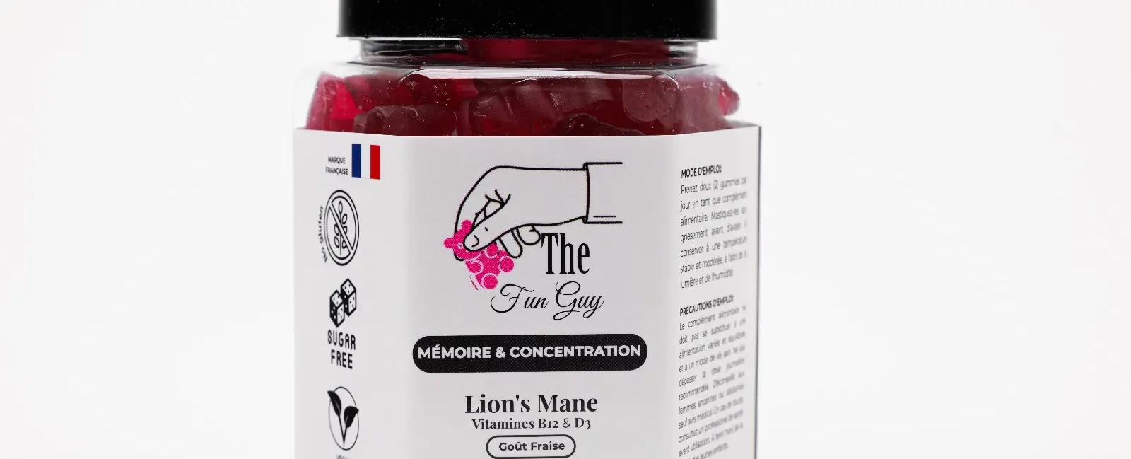 Boostez votre mémoire avec les gummies au Lion’s Mane de The Fun Guy