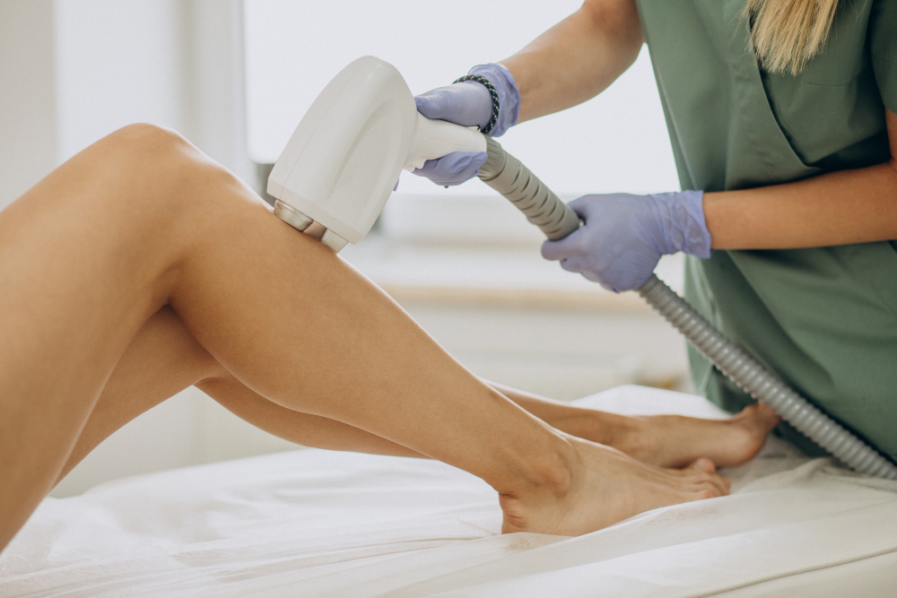 Zones du corps traitables par épilation définitive : maillot, jambes, visage et aisselles